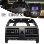 Nėra skydelis Centrinis oro i&scaron;leidimo skydelis Automobilio vidus Juodas priekinis prietaisų skydelis Auk&scaron;tos kokybės centrinis oro i&scaron;leidimo skydas CHINA