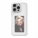 &bdquo;Pasidaryk pats&ldquo; el. ra&scaron;alo ekranas NFC funkcinis telefono dėklas Keturių spalvų ekranas, belaidis perdavimas 3,7 colio ekranas, skirtas &bdquo;iPhone 13 14 15 16 Pro Max&ldquo; iPhone 15
