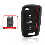 Skirtas VW golf 7 GTI POLO T-Cross T-Roc touran Tiguan Skoda Octavia Rapid kodiaq Fabia Seat Ibiza leon Ateca Arona raktų dėklo dangtelis