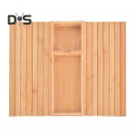 Bambukinis sofos porankio padėklas su puodelio laikikliu, neslystantis sofos organizatorius, sulankstomas sofos padėklas, staliukas gėrimams, telefonui, nuotolinio valdymo pultui A