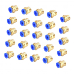 25 vnt. Pneumatinė stumiamo tipo greita jungtis, i&scaron;orinė, oro greitosios jungtys, adapteris pc602 G14