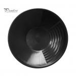 Rankinis plaunamas dubuo, sunkiasvoris, trys rifliai, retųjų metalų žvalgymo dubuo, ne&scaron;iojamas, lengvas, apvalus plastikinis baseinas, sijojimo įrankis mėlyna