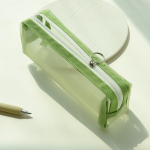 Permatomos pie&scaron;tukinės vaikams, užtrauktuku, ra&scaron;iklių dėklas, ra&scaron;tinės reikmenų organizatorius, mokyklinės prekės, studento egzamino ra&scaron;tinės reikmenų krep&scaron;ys, didelės talpos, ne&scaron;iojamas laikymo krep&scaron;ys