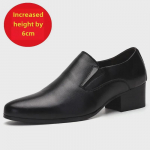 Nauji vyri&scaron;ki 6 cm ir 8 cm smailūs natūralios odos auk&scaron;takulniai batai 43