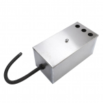 Komercinis riebalų gaudyklės vir&scaron;utinio įleidimo separatorius 23,62x11,81x11,61 colio nerūdijančio plieno atliekinio aliejaus vanduo