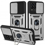 &Scaron;arvuotas Apsaugantis nuo kritimo Stumdomo langelio Telefono dėklas Realme 8 Pro 5G C21 C20 C20A C15 C12 C25 C11 2021 A15S A53S Laikiklis Apsauginis dėklas For Realme 8 raudona