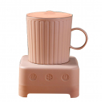 Greitai vėsinantis puodelis gėrimams alui Greitai at&scaron;aldantis puodelis Bendrabučio &Scaron;ilumos i&scaron;saugojimas Darbalaukio &scaron;aldytuvas vy&scaron;nių rožinė spalva