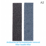 2 vnt. oro kondicionieriaus filtro sterilizavimo medvilnės lak&scaron;tas, antibakterinis, skirtas Gree Midea