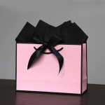 10 vnt. Dovanų mai&scaron;eliai Dideli dovanų mai&scaron;eliai 1 vnt. Popierinis dovanų mai&scaron;elis su 2 vnt. Popierius dovanoms Dovanų mai&scaron;eliai su rankenėlėmis moterims mergaitėms pamergėms gimtadieniui vestuvių vakarėliui 10pcs 32x25x11cm balta