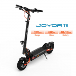 JOYOR T6 Suaugusiųjų Miesto Sulankstomas Elektrinis Paspirtukas 600W Variklis 48V18Ah Baterija 10 Colių Visureigio Padangos Kalnų Elektrinis Paspirtukas