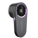 Elektrinis pūkų rinkiklis, pūkų &scaron;alinimo ma&scaron;inėlė, audinio skustuvas drabužiams, įkraunamas pilka