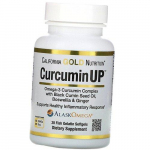 Kurkuminas su Omega 3 sąnariams, Curcumin UP, California Gold Nutrition (71427010) 30softgels