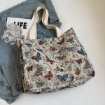 Didelės talpos krep&scaron;ys kasdieniam ne&scaron;iojimui Moteri&scaron;kas drobės krep&scaron;ys Moteri&scaron;kas Ins Kolegijos studentų klasės mados rankinis krep&scaron;ys per petį