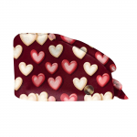 Madinga Valentino dienos spausdinta darbinė kepurė Kasdienis plaunamas kepurės mai&scaron;elio dangtelis One Size smėlis