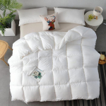Vie&scaron;bučio pūkų alternatyvinė antklodė - Sustorinta ir &scaron;ilta rudeniui ir žiemai 150x200cm 2 jin without packaging balta