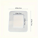 Didelio dydžio hipoalerginė neaustinė medicininė lipni žaizdų tvarsčio juosta, skirta didelėms žaizdoms, pirmoji pagalba 6*7 cm 1pc