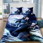 Demonų naikintojas Muichiro tokito Antklodės užvalkalas Pagalvės užvalkalas Patalynės komplektas Suaugusiems Berniukams Mergaitėms Miegamojo dekoracija Vaikų dovana Viengulis dydis AU Single 140x210cm