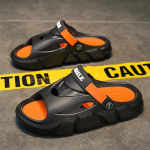 Vyri&scaron;kos &scaron;lepetės vasarinės EVA mink&scaron;tu padu platforma čiuožyklos sandalai viduje lauko vaik&scaron;čiojimo paplūdimio batai &scaron;lepetės Vyri&scaron;ki batai 36