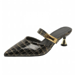 2024 vasaros Nauji patogūs Smailianosiai Moteri&scaron;ki &Scaron;lepetės Kasdienė Mada Moteri&scaron;ki Auk&scaron;takulniai Eleganti&scaron;kos Lauko Apvalaus Kulno &Scaron;lepetės 35