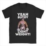 Vyri&scaron;ki Taip, Buddy lengvi Ronnie Coleman mar&scaron;kinėliai 100 % medvilnės drabužiai Kasdieniai trumpomis rankovėmis su kaklu mar&scaron;kinėliai marginti mar&scaron;kinėliai XXXXXL juoda