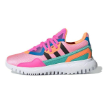 Adidas Originals Flex J Hyper Pop Vaikų sportbačiai Rožiniai Core-Black Screaming-Orange FX5332 36