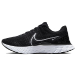 Nike React Infinity Run Flyknit 3 Juodi Balti Vyri&scaron;ki Sportbačiai DH5392-001 41