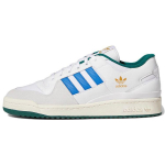 Adidas Forum Low ADV Balti Mėlyni Pauk&scaron;čiai Unisex Sportbačiai Debesies Baltumo Kolegijos Žalumo HP2345 45⅓