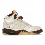 Air Jordan 5 Retro Golden Ticket Moteri&scaron;ki sportbačiai Kreminės žemės Metalinis-Auksinis DD9336-200 36.5