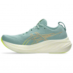 Asics Gel Nimbus 26 &Scaron;viesiai žali Moteri&scaron;ki sportbačiai Mėtiniai Saugiai geltoni 1012B601-301 39