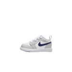 Air Jordan 1 Low ALT TD Georgetown Kūdikio sportbačiai Balti Neutraliai pilki Su guma vidutini&scaron;kai rudi DR9747-146 26