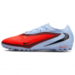 Nike Phantom 6 Low Pro TF Karali&scaron;kos spalvos Ry&scaron;kiai raudonos Unisex sportbačiai Mėlyni HJ4123-400 38.5