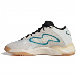 Adidas Originals Streetball Fabric 2.0 madingi retro stiliaus, atsparūs slydimui, patvarūs, žemo ūgio laisvalaikio bateliai, unisex, balti ir juodi, JI2544 37⅓