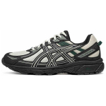 Asics Gel-Venture 6 Patogūs Mink&scaron;ti Žemakulniai Takų Bėgimo Batai Vyri&scaron;ki Sportbačiai Balti Juodi 1011B550-301 39