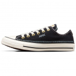 Converse Chuck Taylor All Star Patogūs žemi drobės batai Moteri&scaron;ki sportbačiai Juodi Balti A07546C 37