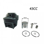 40 mm cilindro ir stūmoklio komplektas 40-5 varikliui Cilindro ir stūmoklio keitimas CG430 43cc