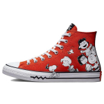Converse Chuck Taylor All Star Peanuts Snoopy Auk&scaron;tos Vir&scaron;utinės Drobės Batai Unisex Sportbačiai Raudoni A02573C 37