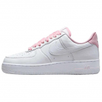 Nike Air Force 1 Low Rožiniai Aksominiai Rai&scaron;teliai Moteri&scaron;ki Kedai Balti Rožiniai-Putplasčio HV4403-601 38.5 white