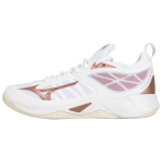 Mizuno Wave Dimension Audinys Sintetinė Oda Amortizacija Lengvi Kvėpuojantys Žemi Tinkliniai Tinklinio Bateliai Unisex sportbačiai Balti Rožinio Aukso V1GC224036 41