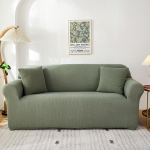 Žakardo sofos užvalkalas Elastingi reguliuojami sofos užvalkalai svetainei Funda sofos kėdės sofos užvalkalas Namai 1/2/3/4 vietų XL4-seater 220-270cm gray