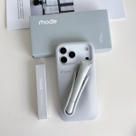 Lūpdažio įkvėptas telefono dėklas Apple įrenginiams Silikoninis smūgiams atsparus mink&scaron;tas dėklas su 3D dizainu Ne&scaron;iokitės savo lūpdažį 11pro pilka spalva