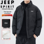 JEEP SPIRIT Men's Thickened Warm Cotton Jacket S