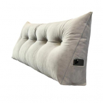 Galvūgalio trikampė pagalvė Galvūgalio plei&scaron;to pagalvė su nuimamu užvalkalu Dieninės lovos pagalvė su &scaron;onine ki&scaron;ene Lovai Skaitymui Darbui 80 cm