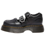 Dr. Martens Trečiadienis X Buzz Oda Universalūs Patogūs Storas Padas Mary Jane Batai 4,7cm Moteri&scaron;ki Batai Juodi 41855001 38