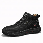 Mikropluo&scaron;to odiniai vyri&scaron;ki batai Lauko sportui Neslystantys auk&scaron;takulniai žygio batai vyrams Žieminiai ankle boots Didelis dydis 48 juoda