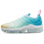 Nike Air VaporMax Plus Mint Foam Laser Blue sportbačiai moterims, balti, metaliniai, sidabriniai, DV7651-300 37.5