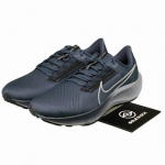 Nike Air Zoom Pegasus 38 CW7356-400 kedai vyrams (57376) (Juoda spalva, M dydis) EU 42.5 mėlyna/juoda