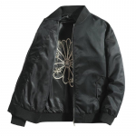 Rudens nauja laisvalaikio universalus laisvas madinga Brand Bomber striukė Top vyrų XXXXL juoda