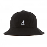Kangol K5369 Juodas skalbtas laisvalaikio kibiro formos skrybėlė K5369 BLACK (S)