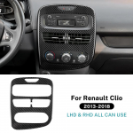 Skirta Renault Clio 4 2013 2014 2015 2016 2017 2018 Tikras mink&scaron;tas anglies pluo&scaron;to lipdukas LHD RHD Automobilio centrinės konsolės priedai