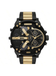 Diesel Oversized 57 mm Chronografo Laikrodis Vyrams &ndash; Daugiasluoksnis Plieno Ciferblatas, Drąsus Laikrodis Vakaro I&scaron;ėjimui, Streetwear & Didelis Parei&scaron;kimas &ndash;DZ7465